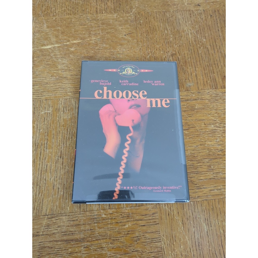 Choose Me DVD Genevieve Bujold, Keith Carradine, Lesley‎ Ann Warren 1984 NEW OOP